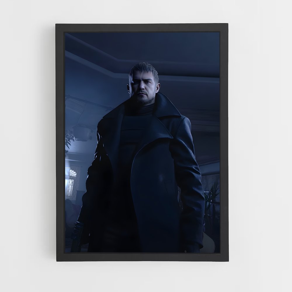 Poster Lueur dans l'Ombre – affiche Resident Evil (vue 2)